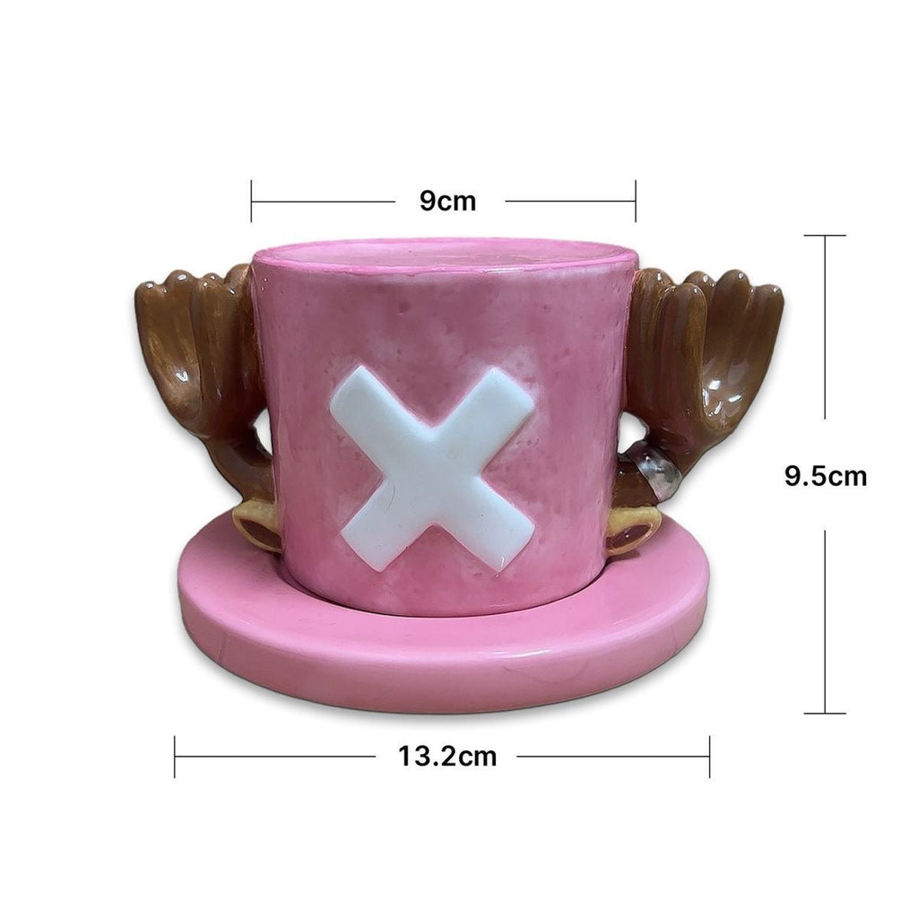 Limited Edition Chopper Hat Ceramic Mug Hand-Painted Collectible