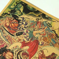 All Characters Vintage Kraft Paper Poster Decorative Wall Art