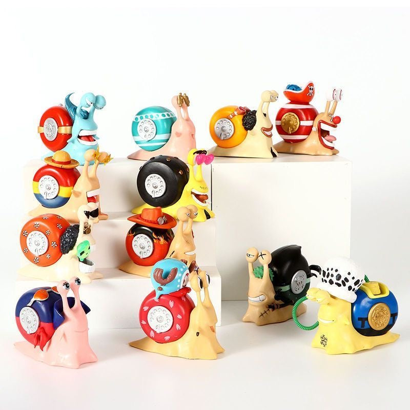 Den Den Mushi Transponder Snail PVC Figure Collectible