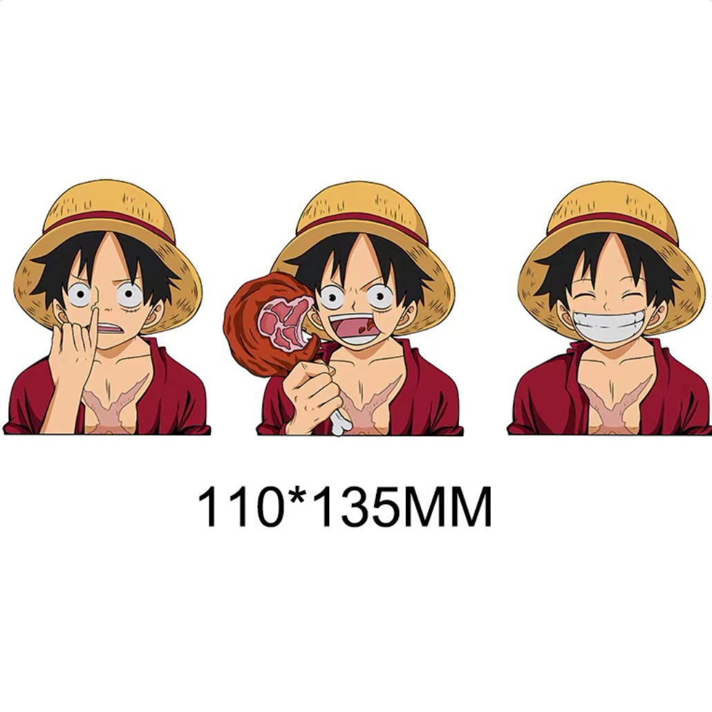Luffy 3D Motion Sticker – 3-View Effect – sticker product photo 3 | Moodixa™