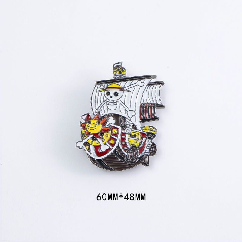 The Thousand Sunny / Going Merry Metal Pin