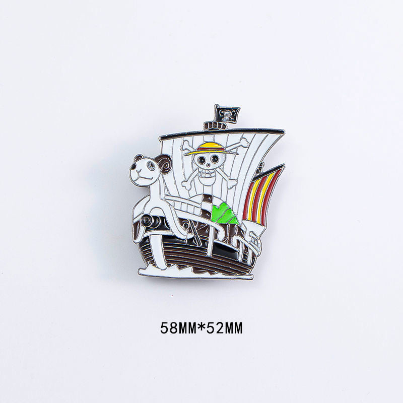 The Thousand Sunny / Going Merry Metal Pin