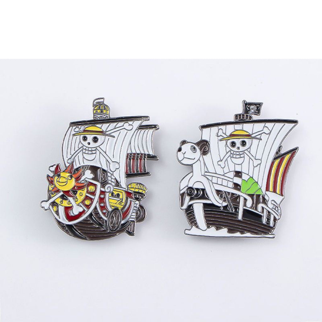 The Thousand Sunny / Going Merry Metal Pin