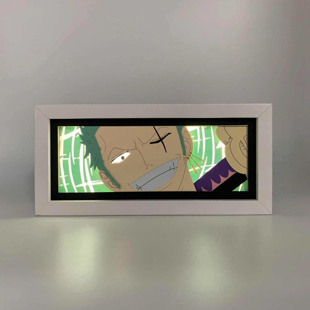 Roronoa Zoro One Piece LED Light Box – Moodixa™ product image 1 of 3