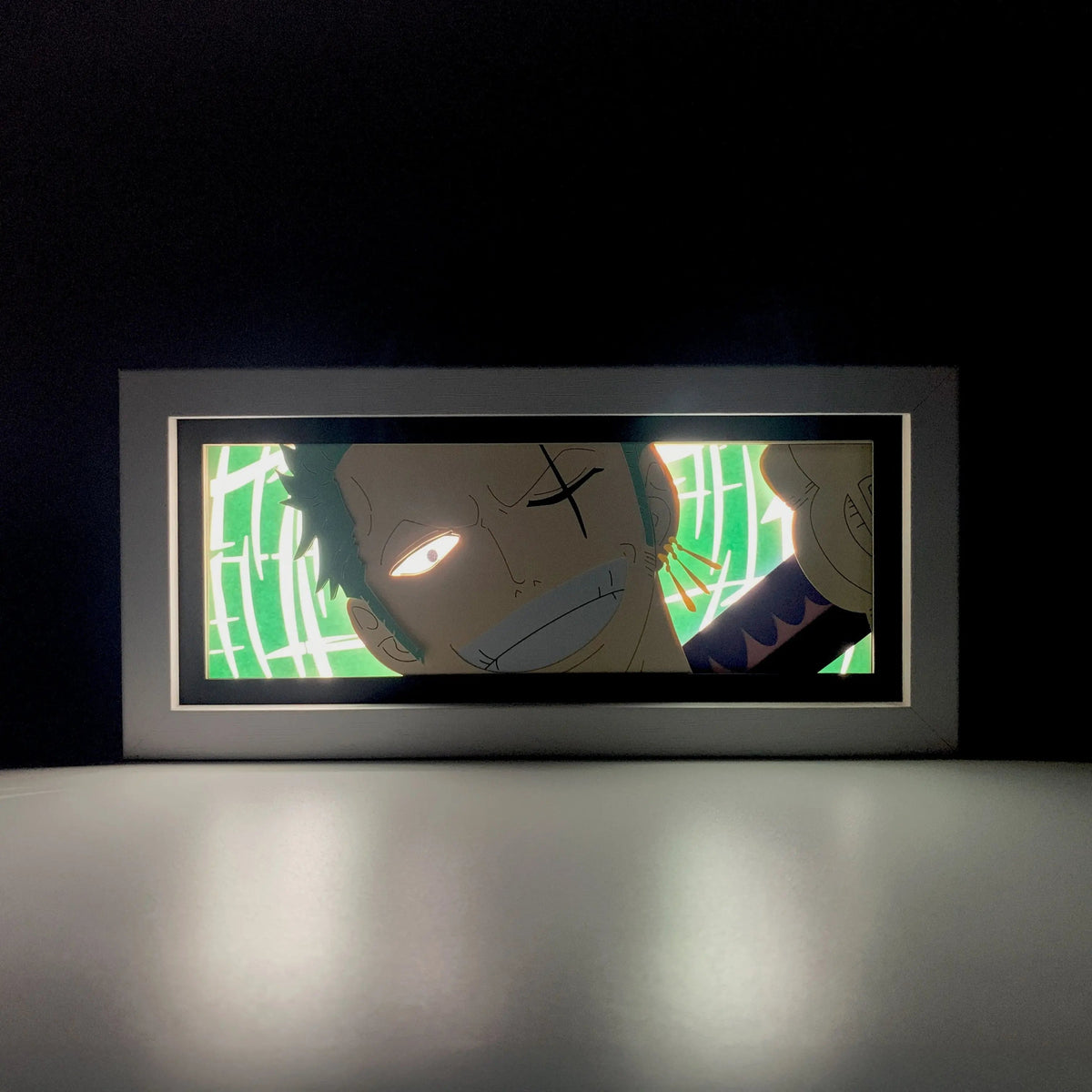 Roronoa Zoro One Piece LED Light Box – Moodixa™ product image 3 of 3
