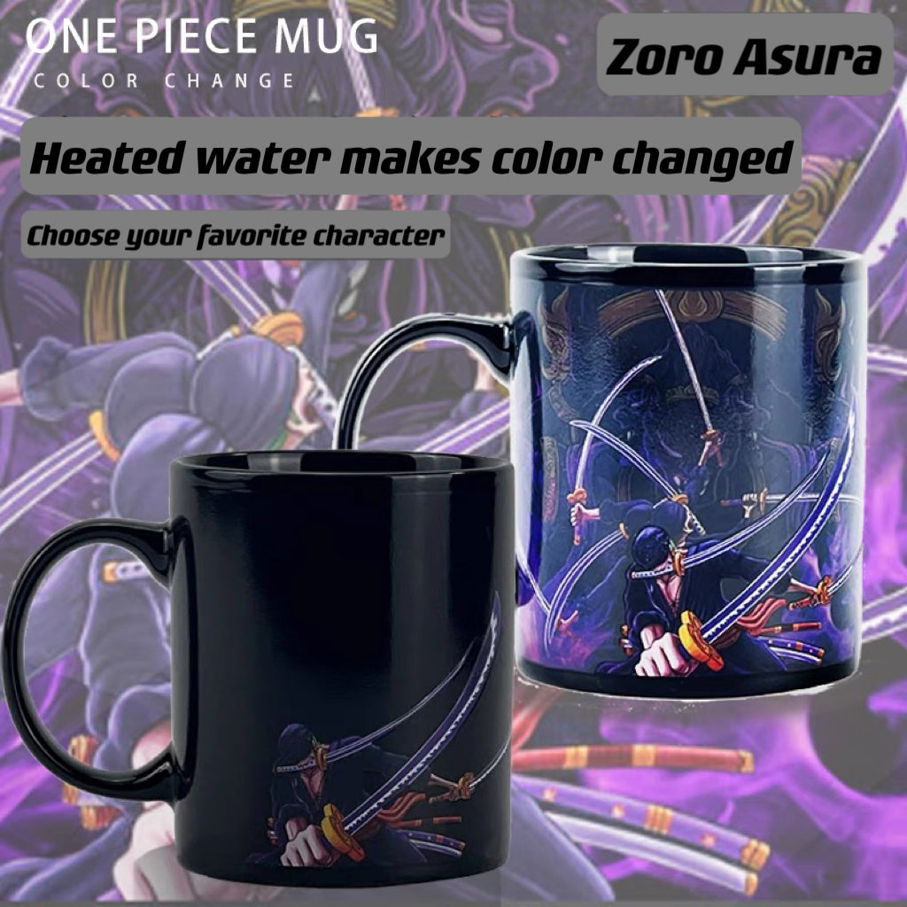 OP Character Color Changing Ceramic Mug 320ml