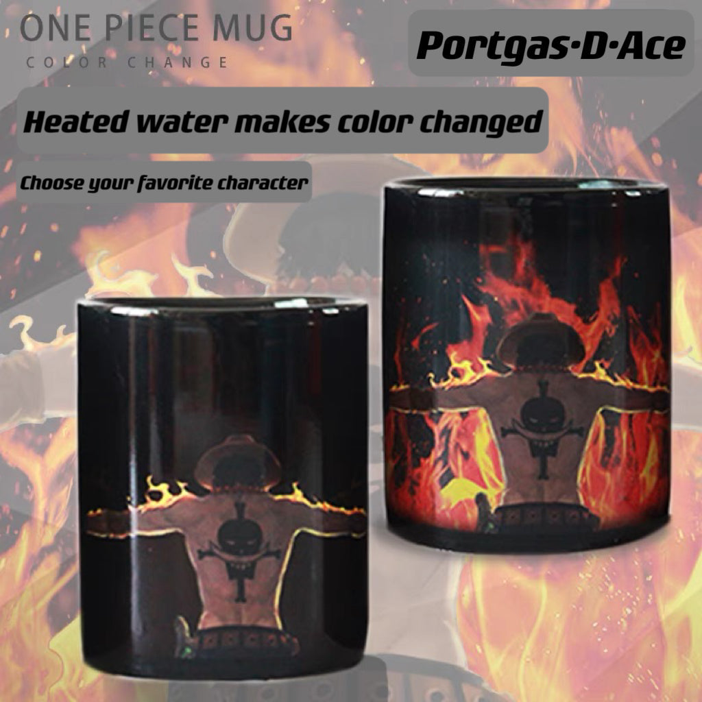 OP Character Color Changing Ceramic Mug 320ml