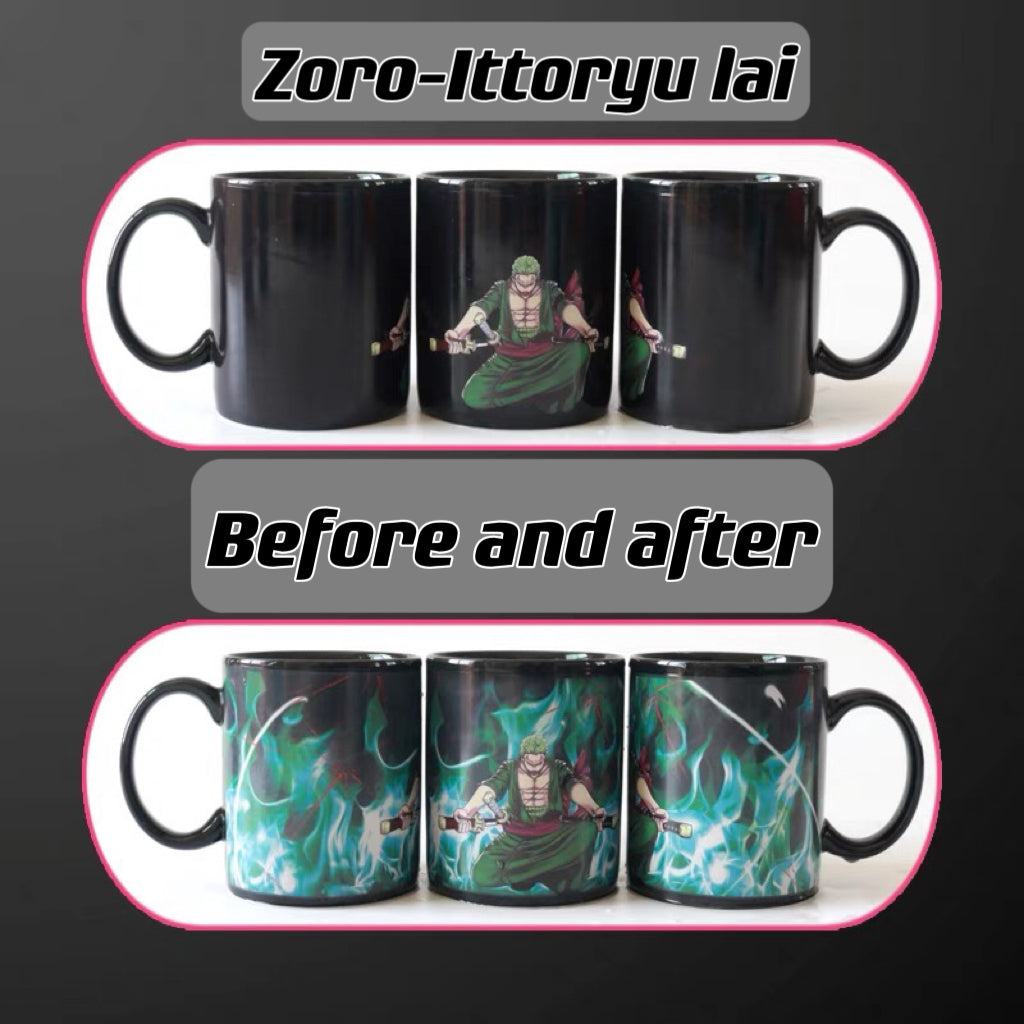 OP Character Color Changing Ceramic Mug 320ml