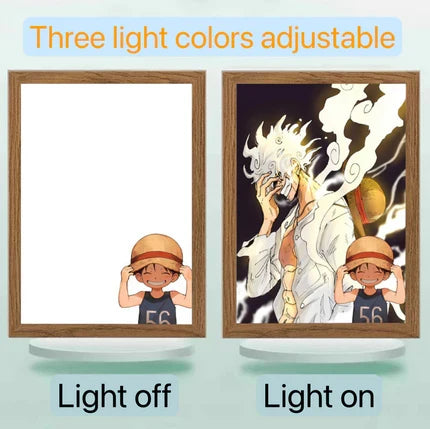Nika Luffy LED Light Painting with 3 Adjustable Light Colors