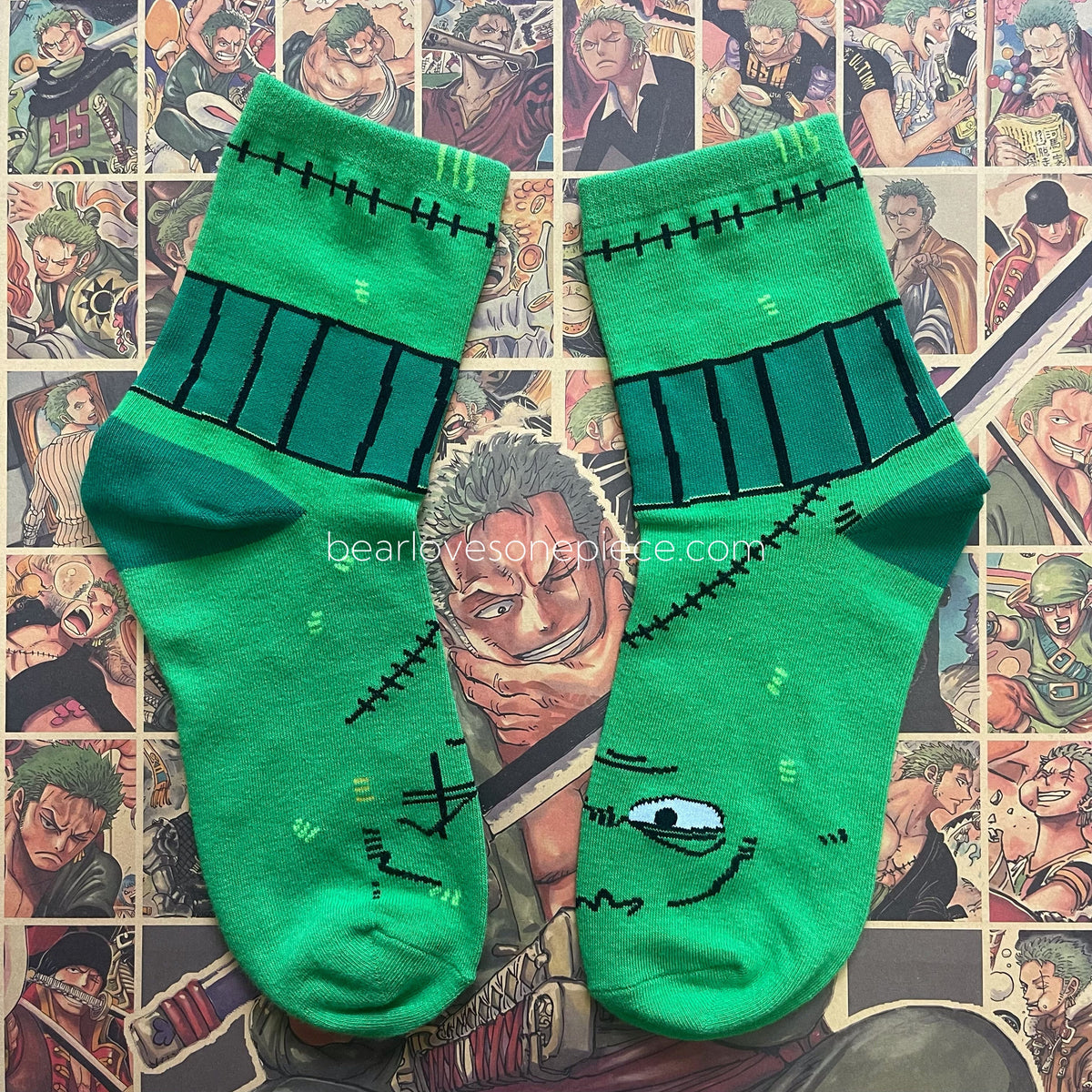 Zoro Sanji Zosan Socks