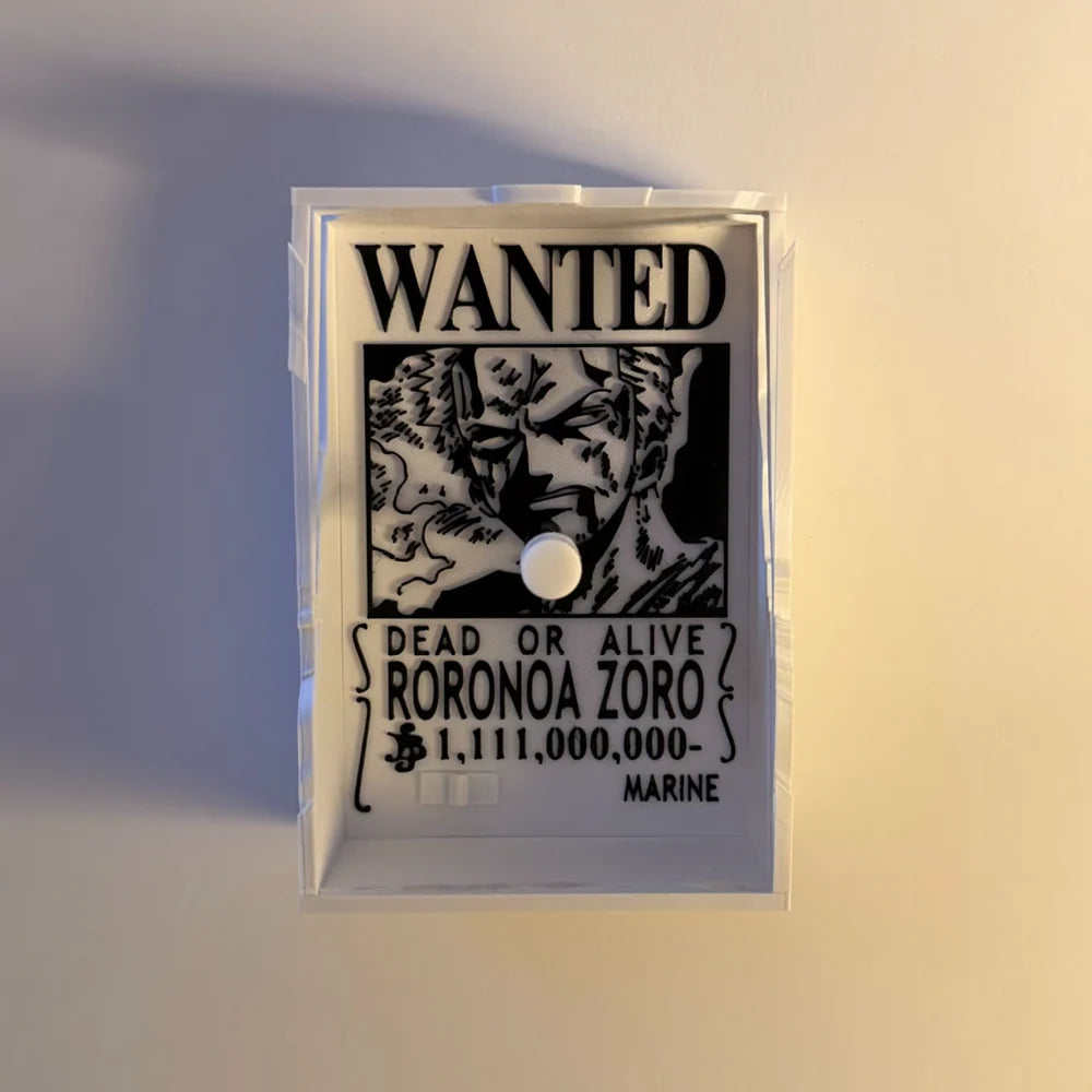 Zoro Inspired Shadow Lamp – Turn Your Room Into an Anime Scene 🔥