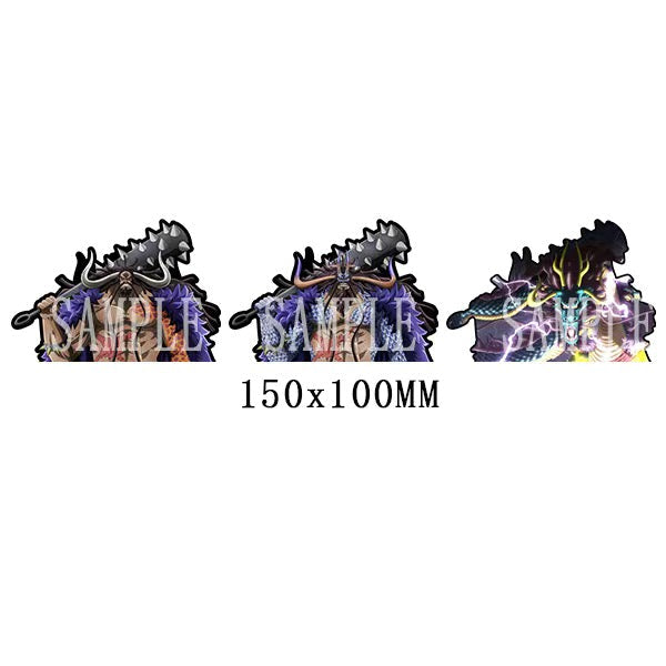 Kaidou 3D Motion sticker, 3 varieties Of morphologic