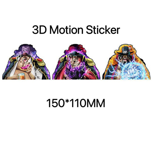 Blackbeard Marshall D. Teach 3D Motion Sticker – 3-View Effect – sticker product photo 1 | Moodixa™