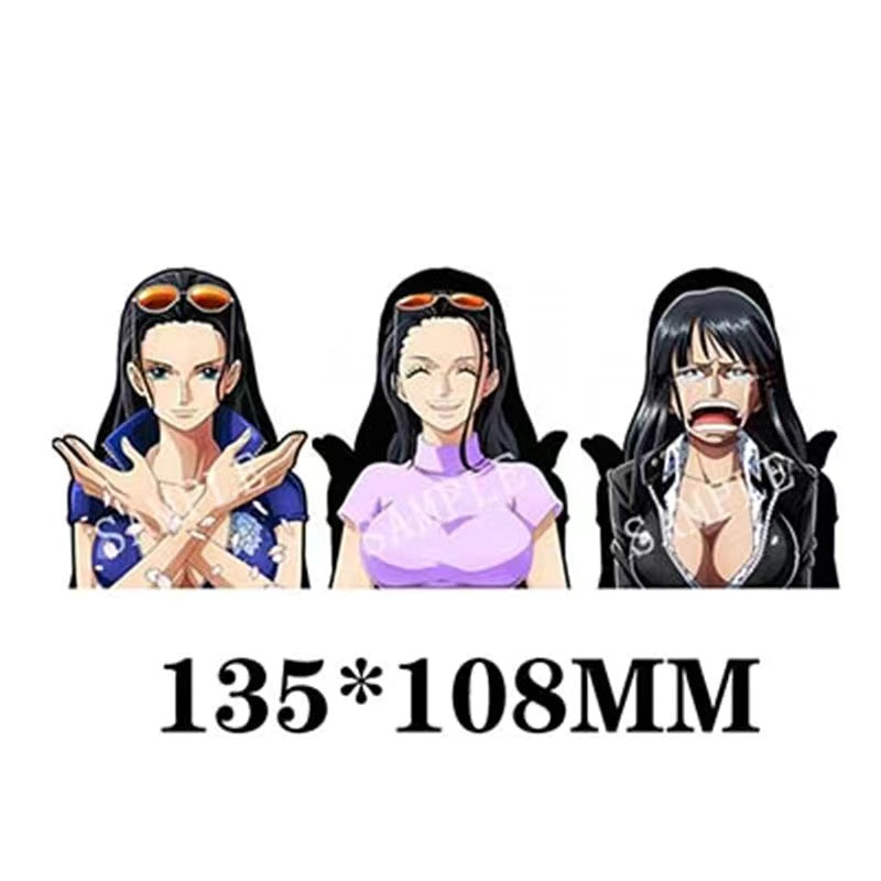 Nico Robin 3D Motion sticker, 3 varieties Of morphologic