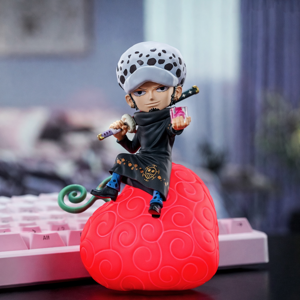 One Piece Devil Fruit Night Light – Luffy & Ace Anime LED Lamp With Voice Control 🔥