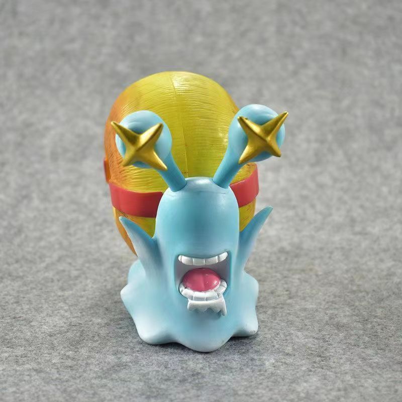 Ace Luffy Den Den Mushi Transponder Snail PVC Figure