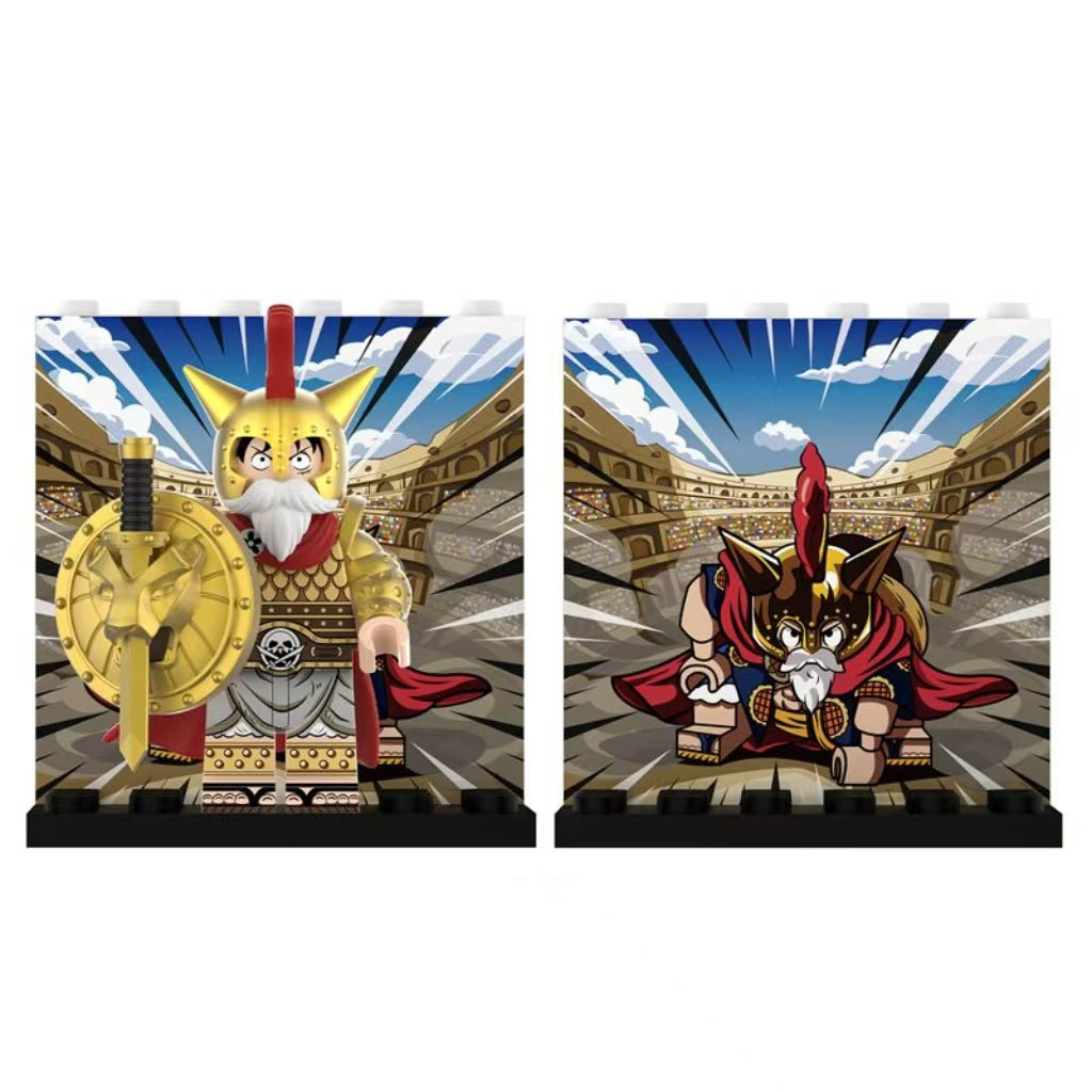 Young Whitebeard, Kuma, Shanks Building Block Mini Figure – anime figure product photo 14 | Moodixa™