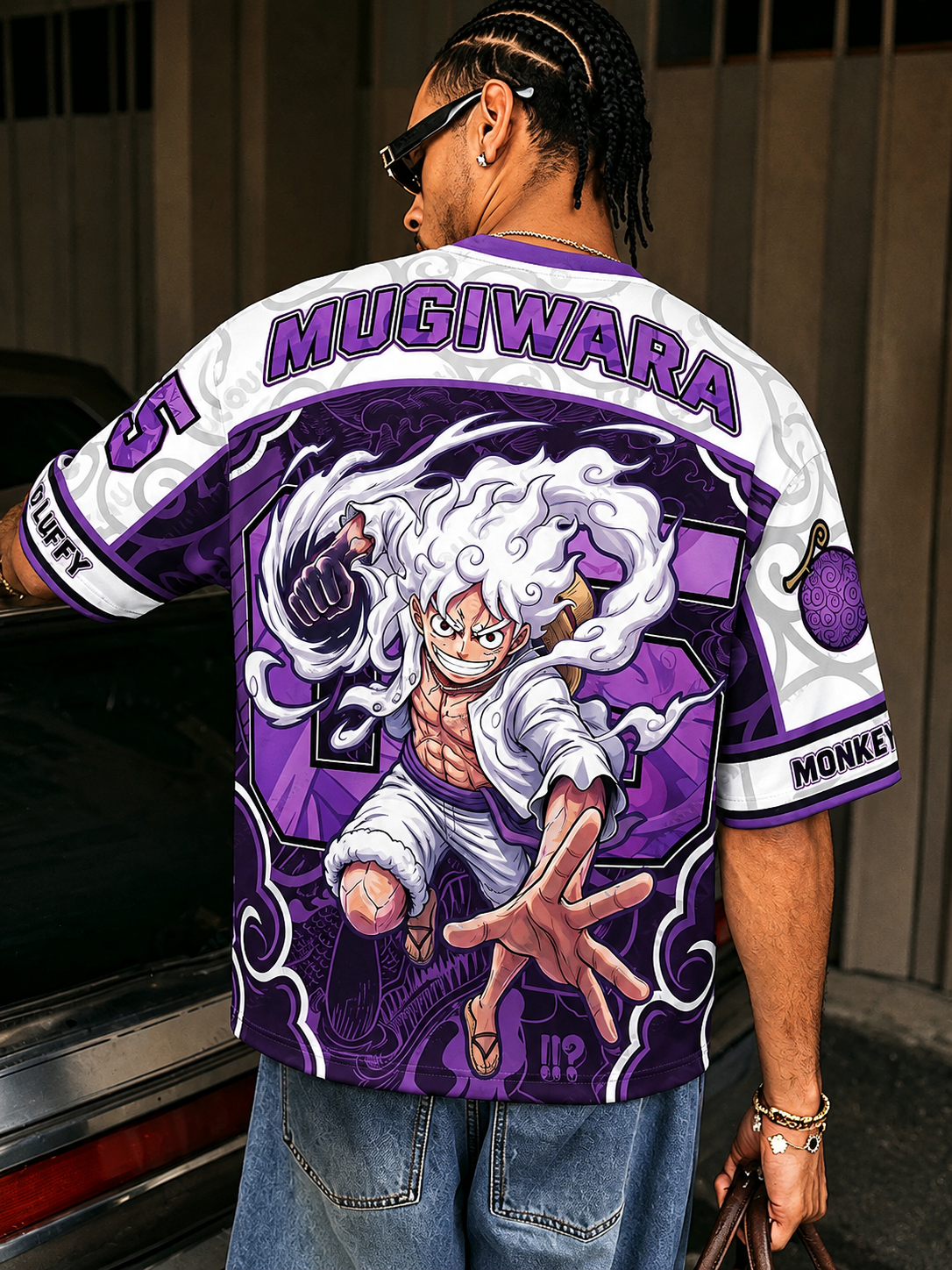Monkey D. Luffy Anime Jersey – anime graphic jersey product image 4 | Moodixa™