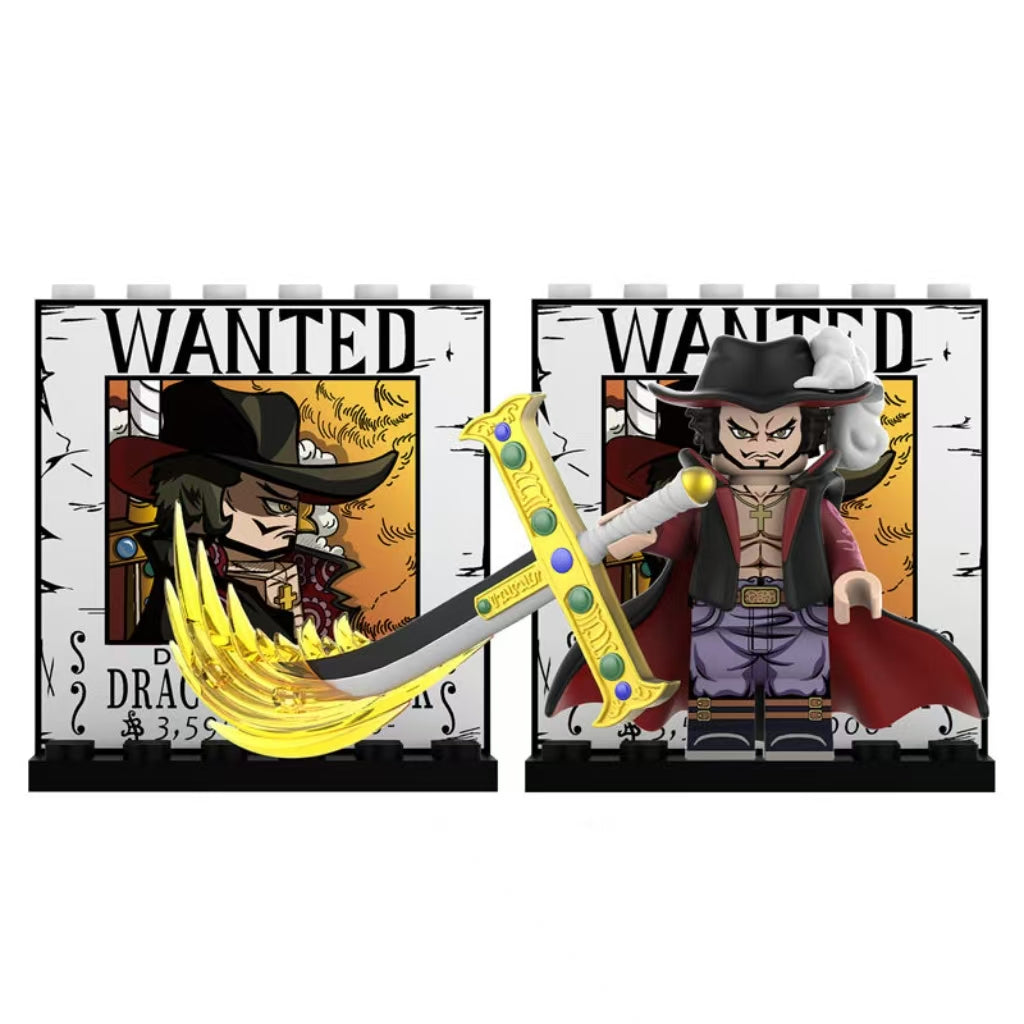 Young Whitebeard, Kuma, Shanks Building Block Mini Figure – anime figure product photo 12 | Moodixa™