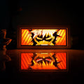 My Hero Academia RGB LED Light Frame – Anime Room Decor with Remote 🔥