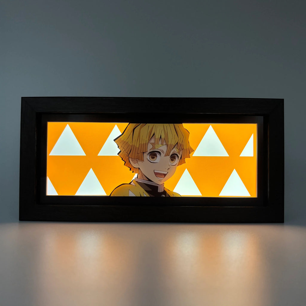 Zenitsu Agatsuma Demon Slayer LED Light Box – Moodixa™ product image 1 of 3