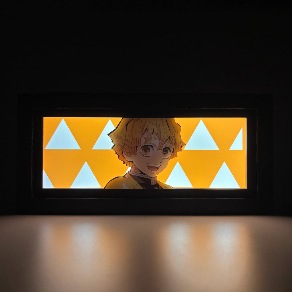 Zenitsu Agatsuma Demon Slayer LED Light Box – Moodixa™ product image 3 of 3