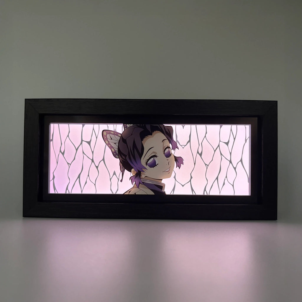 Shinobu Kocho Demon Slayer LED Light Box – Moodixa™ product image 1 of 3