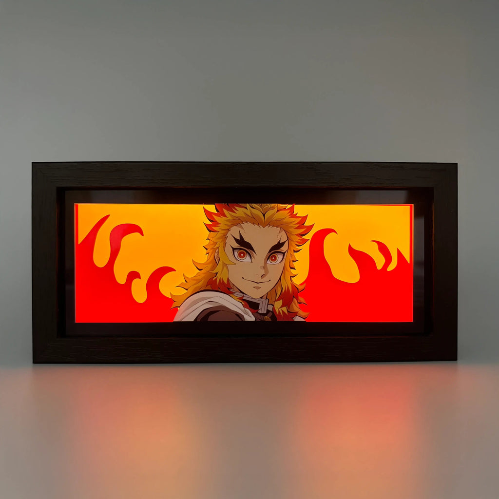 Kyojuro Rengoku Demon Slayer LED Light Box – Moodixa™ product image 1 of 3