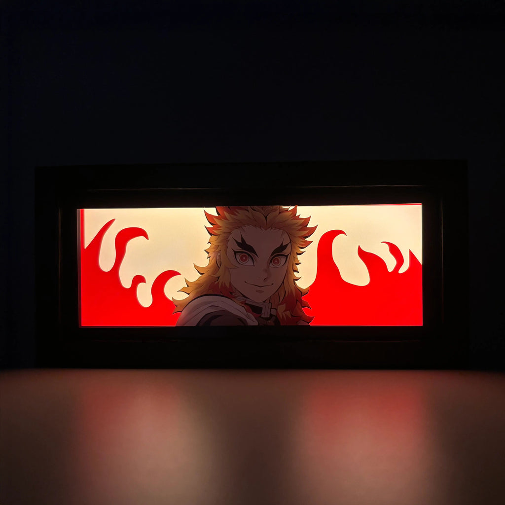 Kyojuro Rengoku Demon Slayer LED Light Box – Moodixa™ product image 3 of 3