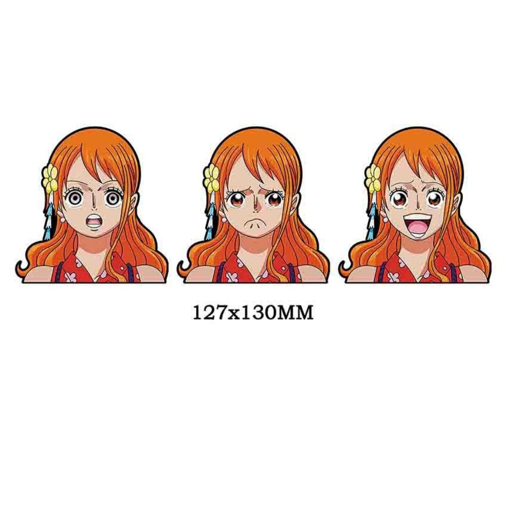 Luffy 3D Motion Sticker – 3-View Effect – sticker product photo 4 | Moodixa™