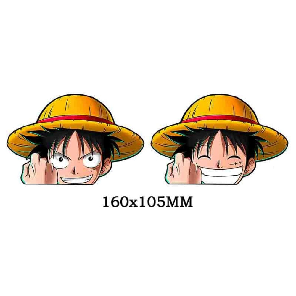 Luffy 3D Motion Sticker – 3-View Effect – sticker product photo 2 | Moodixa™