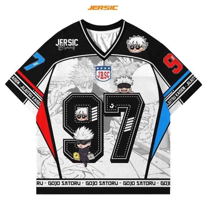 Satoru Gojo Anime Jersey – anime graphic jersey product image 1 | Moodixa™
