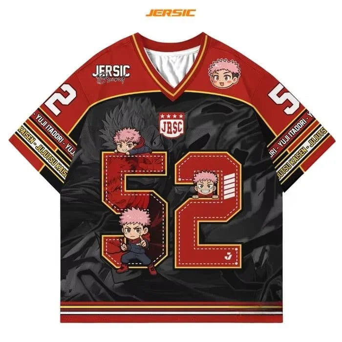 Yuji Itadori Anime Jersey – anime graphic jersey product image 1 | Moodixa™