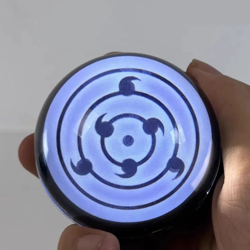 Naruto Sharingan Crystal Video Ball – Custom Anime Display With Sound & Light 🔴
