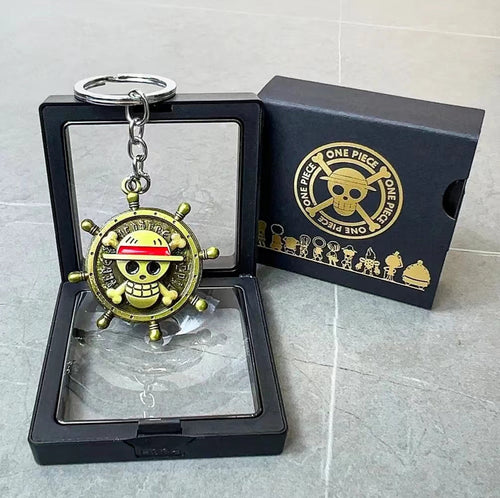 Buggy Luffy Stress Relief Fidget Spinner Keychain – keychain product photo 2 | Moodixa™