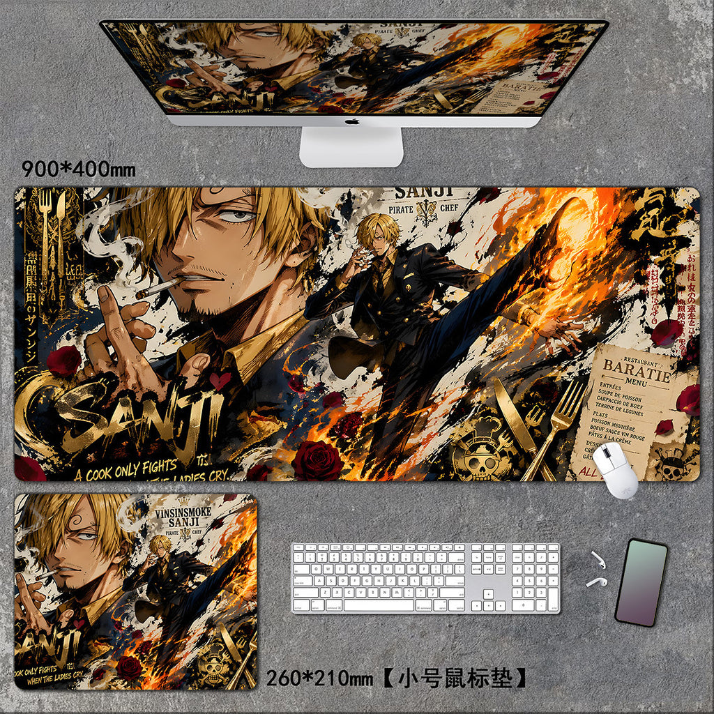 One Piece XXL Gaming Mouse Pad – Extended Anime Desk Mat for Gaming & Office 🏴‍☠️