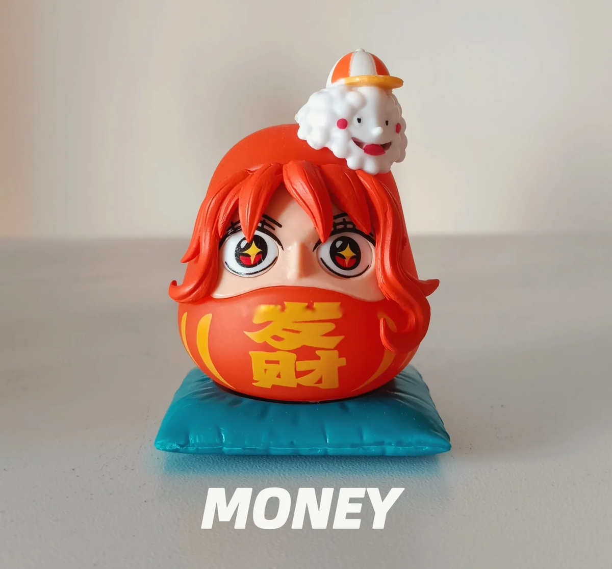 Nami Money Daruma Doll Figure | Moodixa
