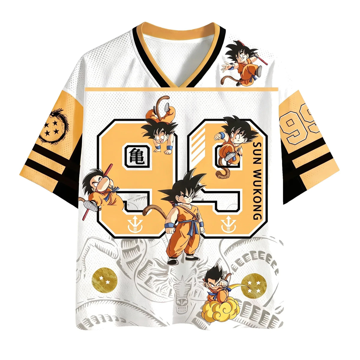 Son Goku Dragon Ball Jersey – anime graphic jersey product image 1 | Moodixa™