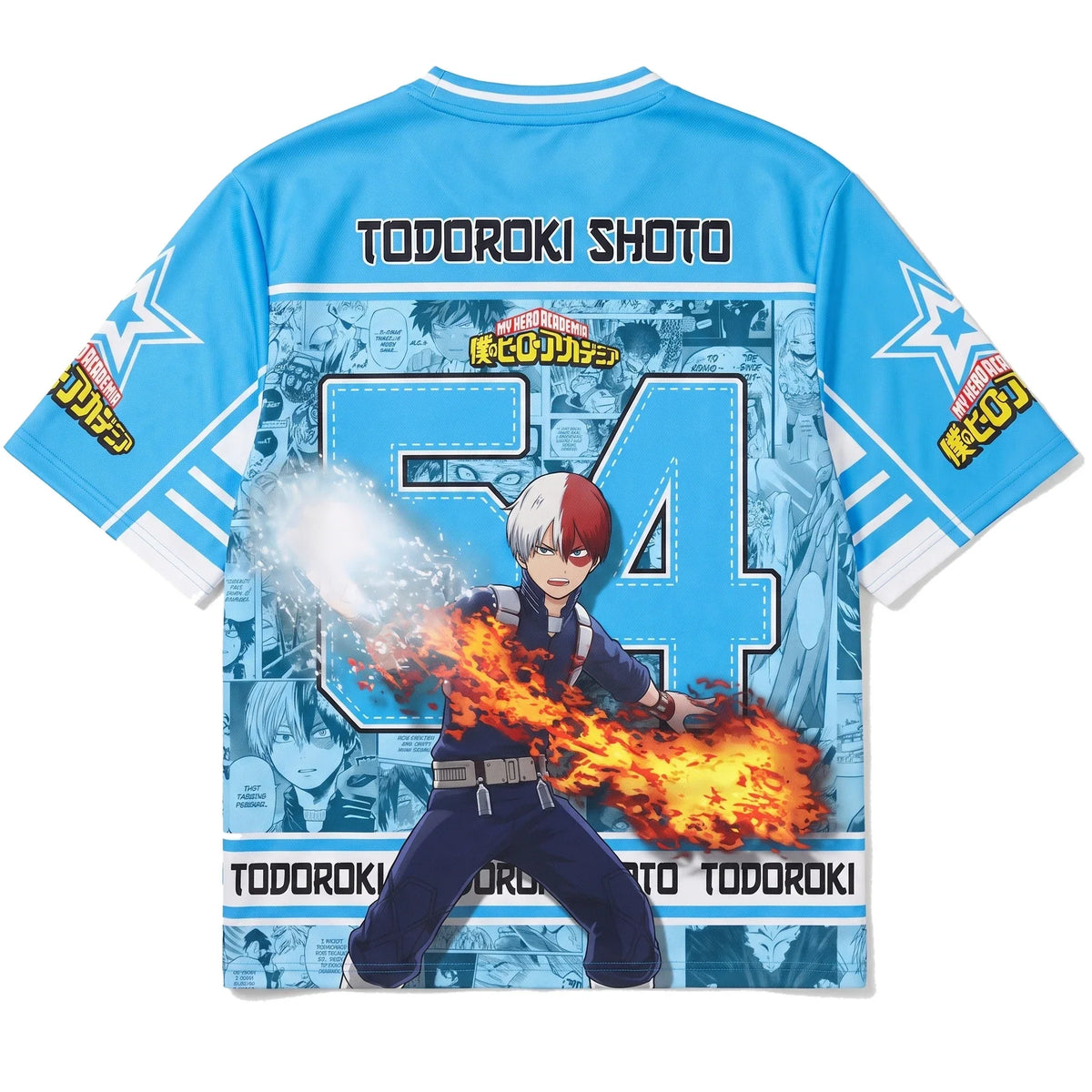 Shoto Todoroki Jersey – anime graphic jersey product image 2 | Moodixa™