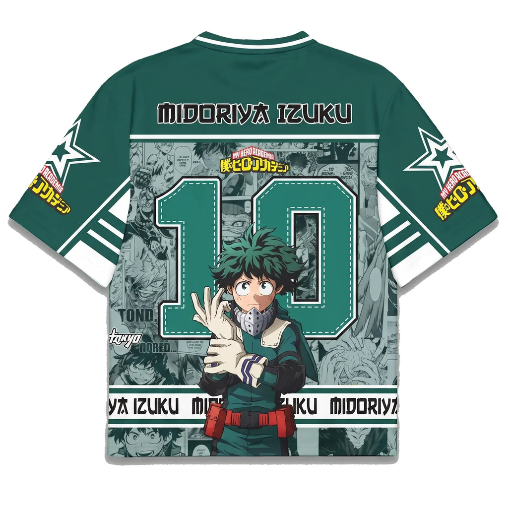 Izuku Midoriya Deku Jersey – anime graphic jersey product image 2 | Moodixa™
