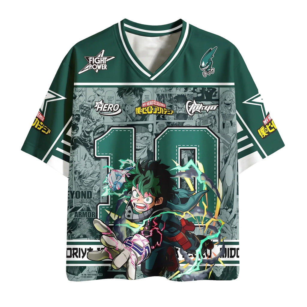 Izuku Midoriya Deku Jersey – anime graphic jersey product image 1 | Moodixa™