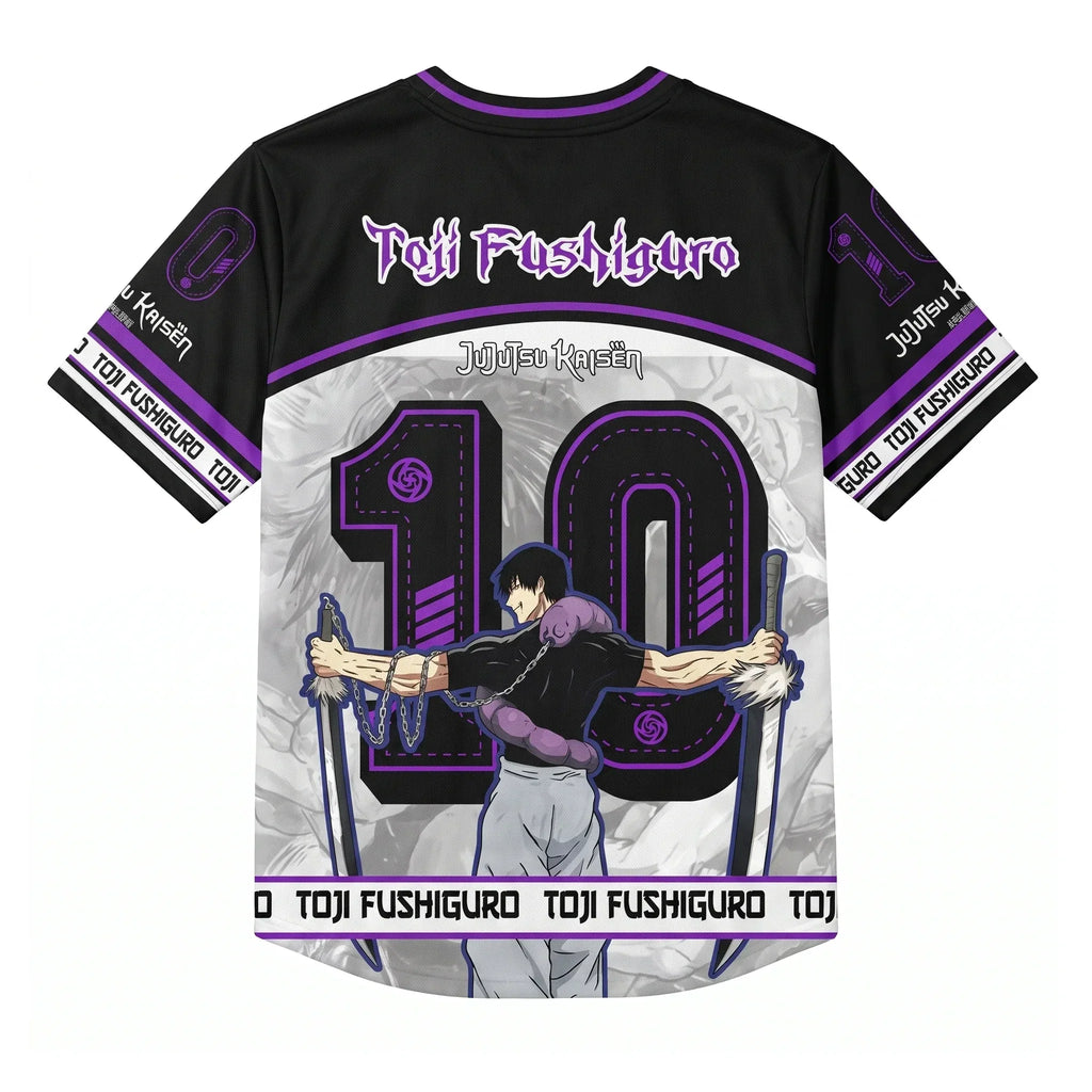 Toji Fushiguro Jujutsu Kaisen Jersey – anime graphic jersey product image 2 | Moodixa™