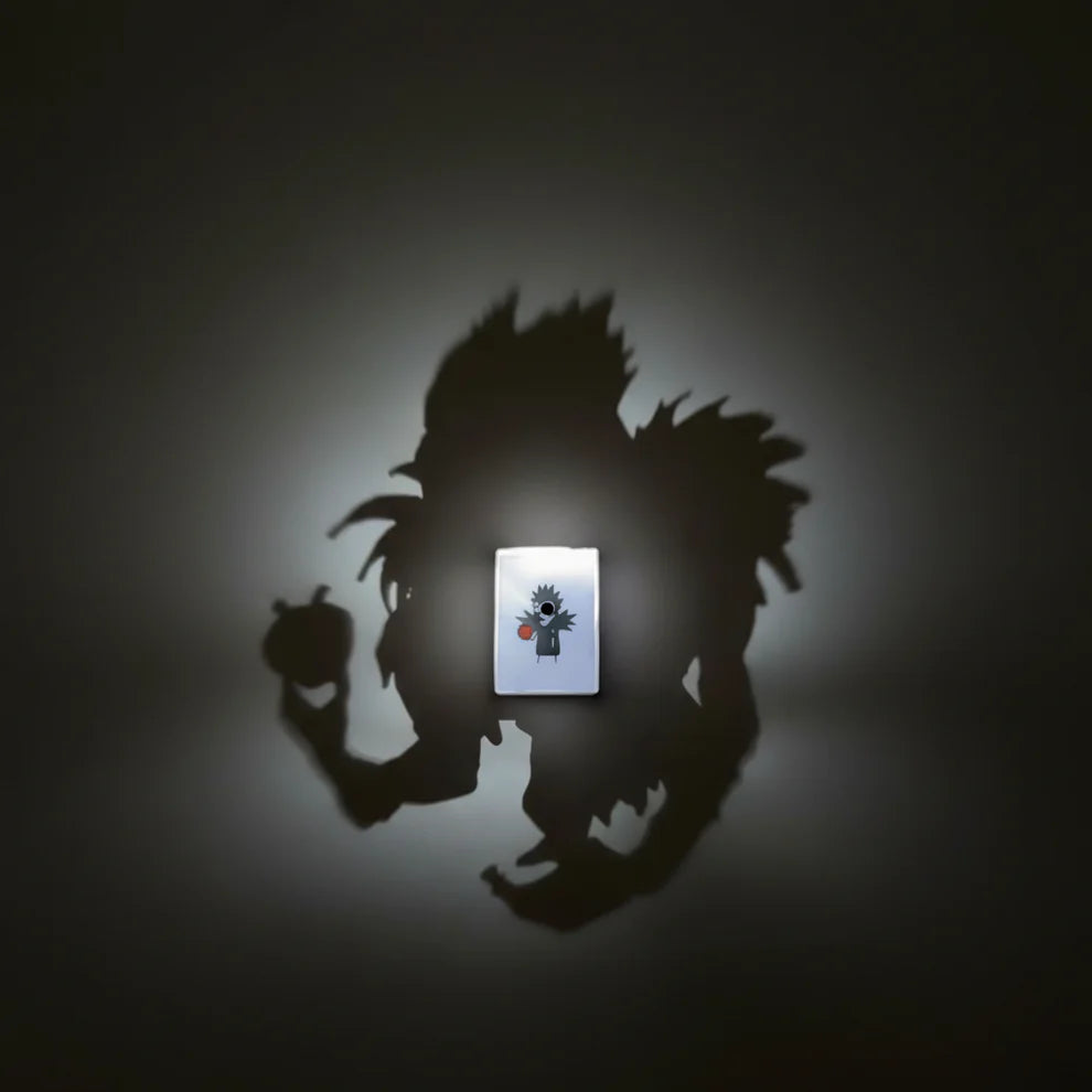 Ryuk Inspired Shadow Lamp – Turn Your Room Into a Dark Anime Scene 🍎🔥