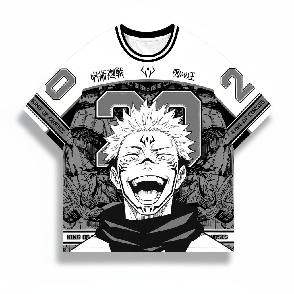 Ryomen Sukuna Anime Jersey – anime graphic jersey product image 1 | Moodixa™