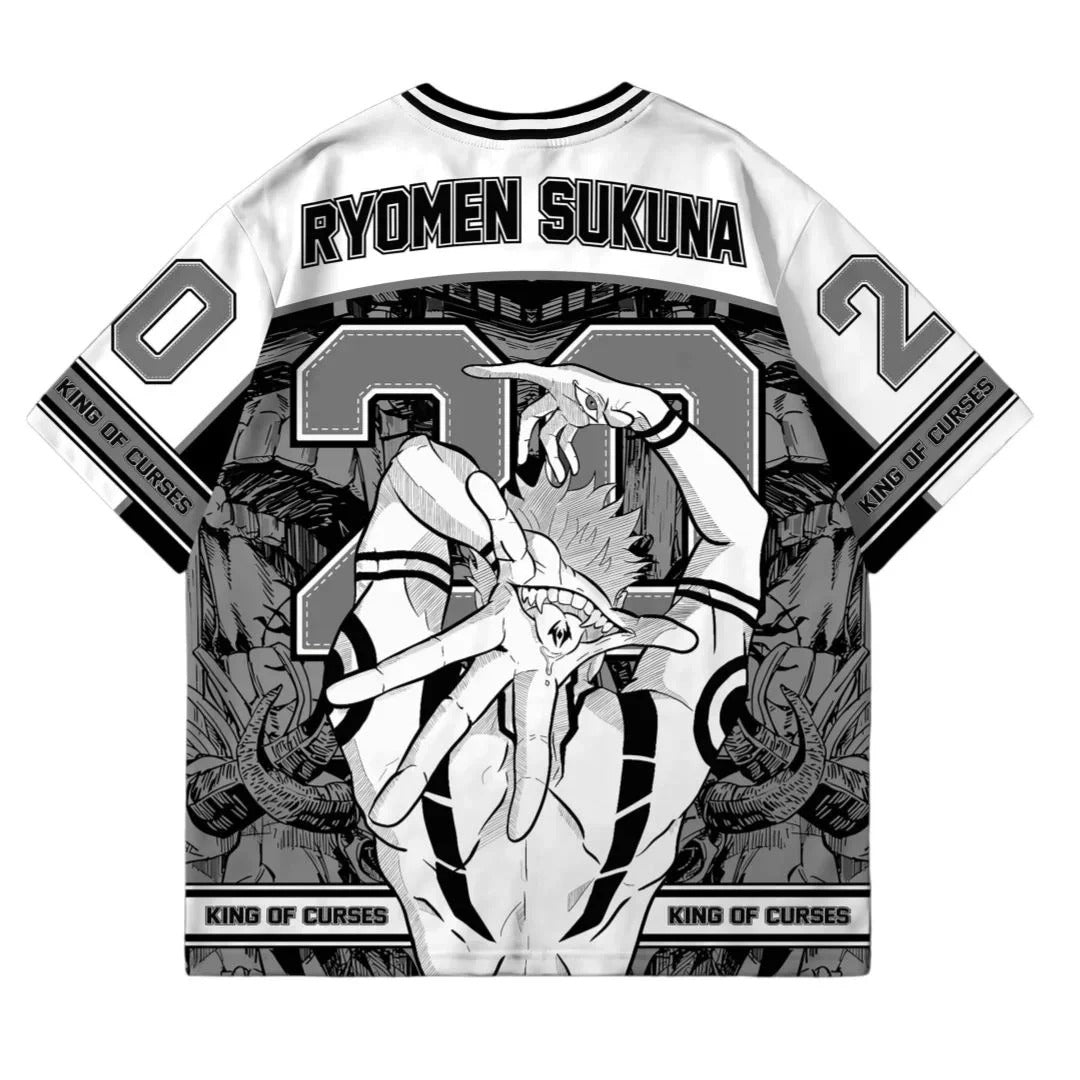 Ryomen Sukuna Anime Jersey – anime graphic jersey product image 2 | Moodixa™