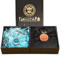 Luffy,Law,Ace 360° Rotatable Necklace And Pin