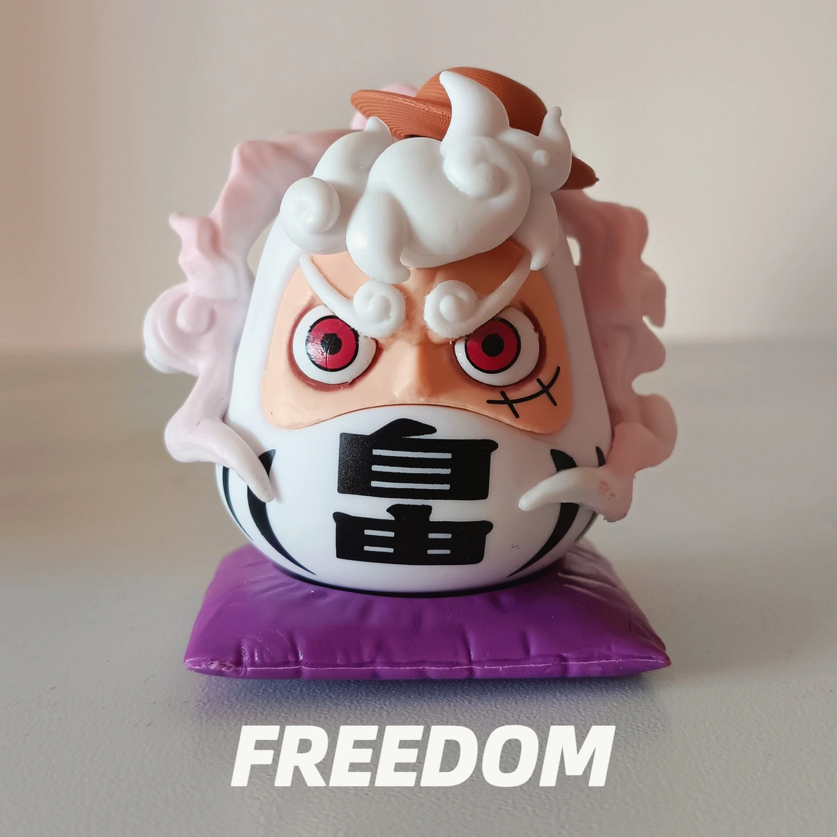 Strawhats Daruma Doll Figure Freedom design | Moodixa™