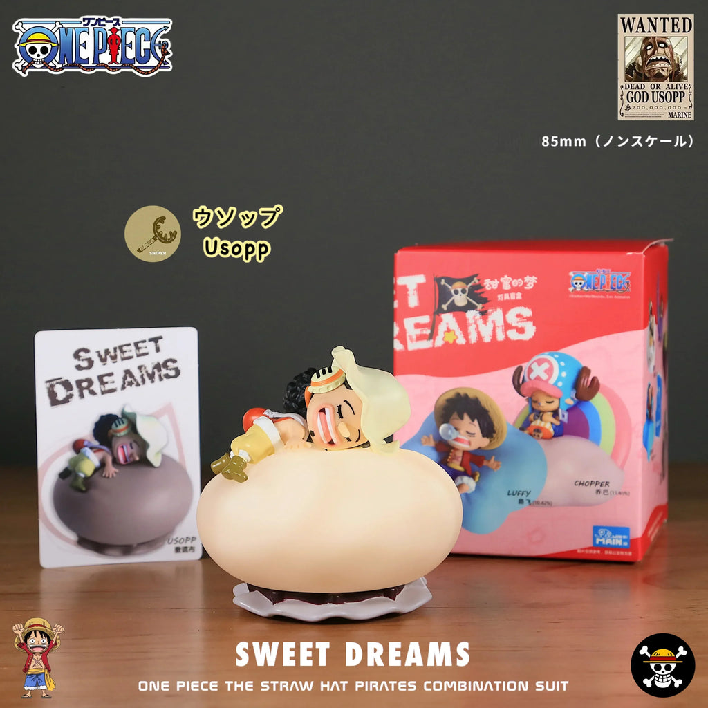 One Piece Blind Box Night Light Figurines – Sweet Dream Anime LED Lamp Collection 🌙